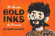 Bold Inks for Procreate, a Brush Add-On by Guerillacraft (Thumbnail 1 of 9)