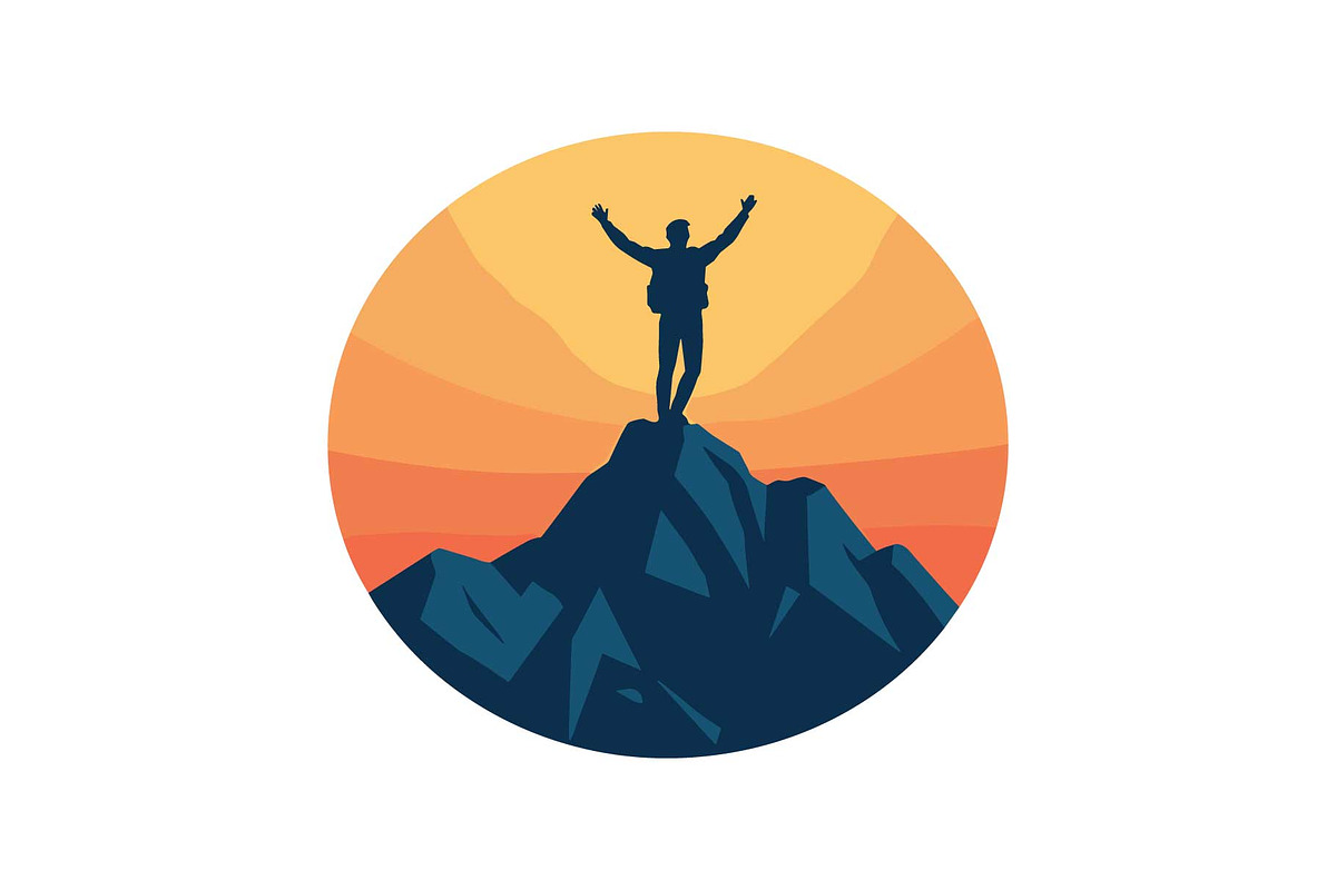 Mountain Explorer Silhouette Bundle, an Object Graphic by Gfx_Store (Photo 12 of 13)