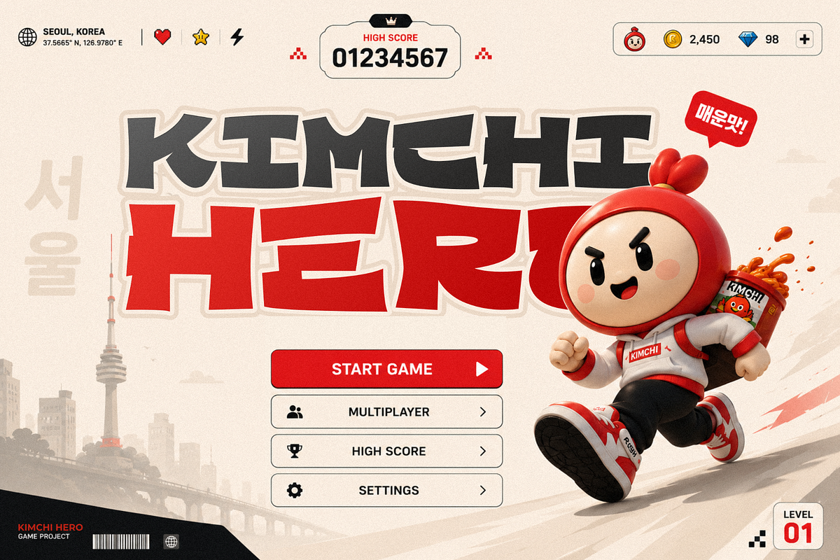 Kimcha - Korean Look Chunky Font, a Symbol Font by figuree studio (Photo 9 of 10)