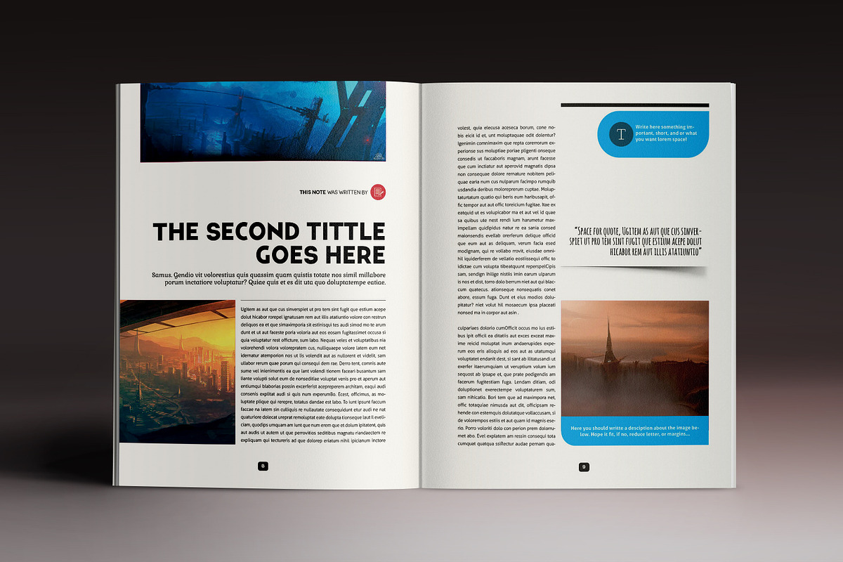 Design Magazine 5, a Magazine Template by Luuqas Design (Photo 6 of 17)
