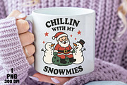 Funny Christmas PNG Cute Santa, an Illustration by Daily.Designs (Thumbnail 3 of 10)