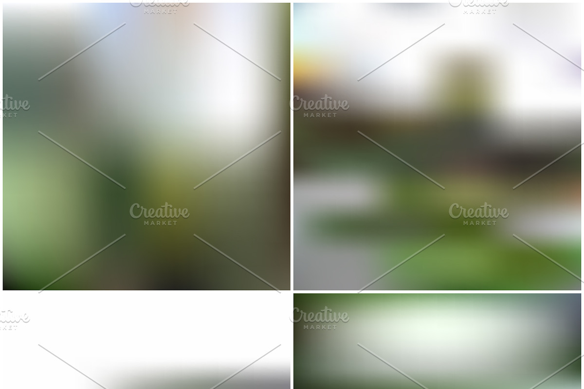 100 Blurred Backgrounds preview 3