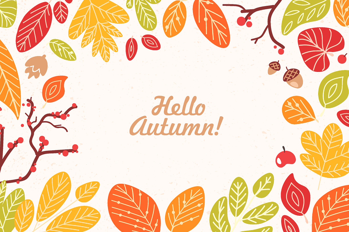 Autumn bundle, patterns, posters, an Animal Illustration by Good Studio (Photo 6 of 15)