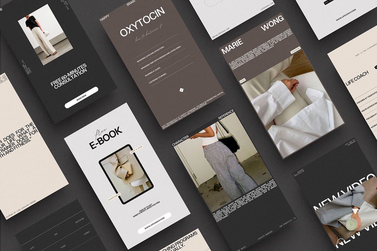 Life Coach Social Media Template, a Social Media Template by Moscovita Studio (Photo 22 of 39)