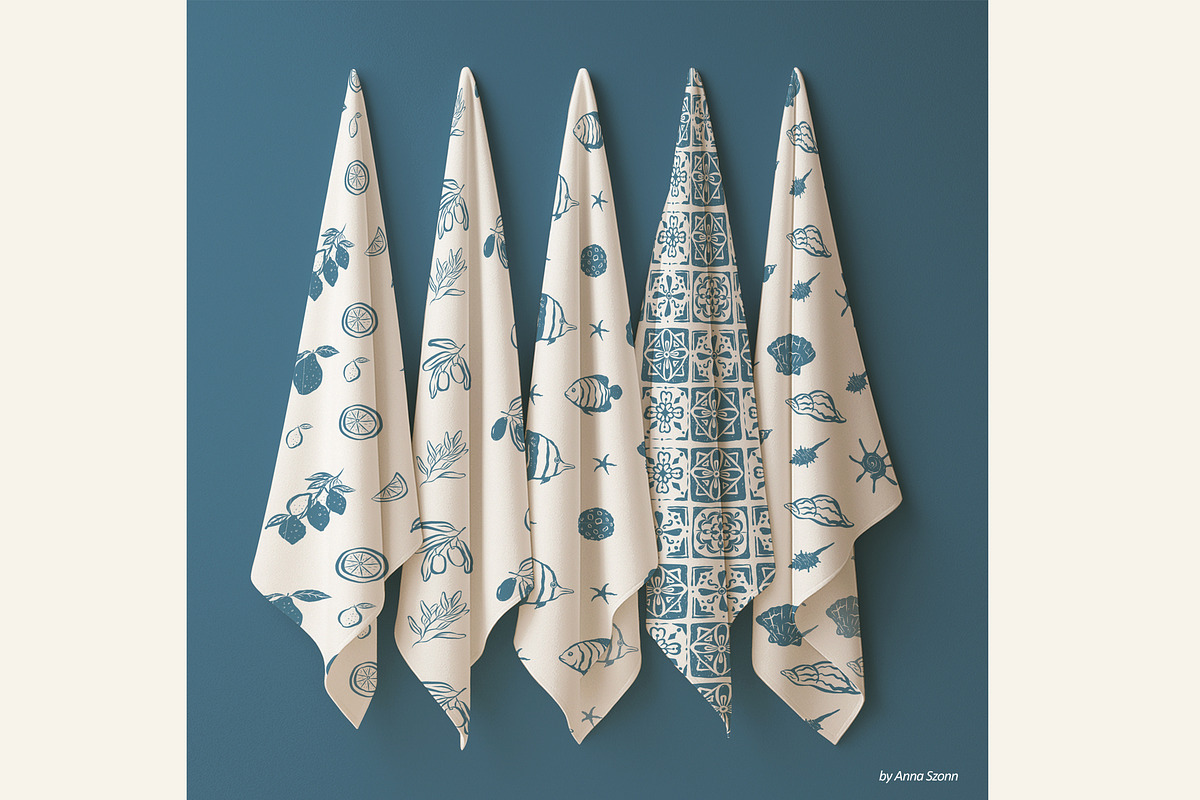 Coastal Life. Vector Illustrations., a Seasonal Illustration by Designwork (Photo 20 of 21)