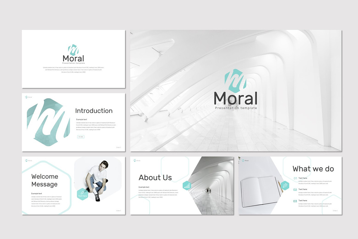 Moral - Powerpoint Template, a Presentation Template by inspirasign