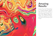 Acrylic Pour Creator for Photoshop, a Plug-in Add-On by Drifter Studio PrintShop (Thumbnail 3 of 12)