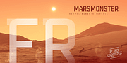 Marsmonster, a Sans Serif Font by Büro Sequenz (Thumbnail 1 of 2)