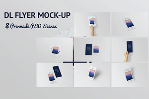 DL Flyer Mockup