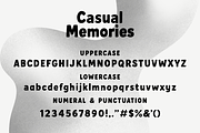 Casual Memories – Casual Sans Serif, a Sans Serif Font by Fikryal Studio (Thumbnail 15 of 15)