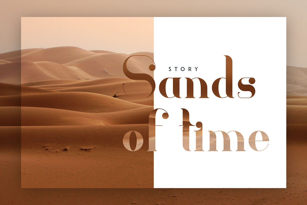 Kavaler - serif font preview 2