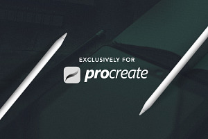 6 Procreate Artwork Mockups