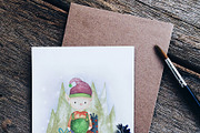 Christmas Cards Collectible Clipart, an Illustration by artemyst (Thumbnail 2 of 4)