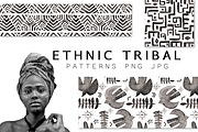 ETHNIC TRIBAL patterns, a Pattern Graphic by Katya_lu (Thumbnail 1 of 8)