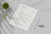 Minimal Resume | Canva , InDesign, a Resume Template by Design_Slide (Thumbnail 4 of 5)