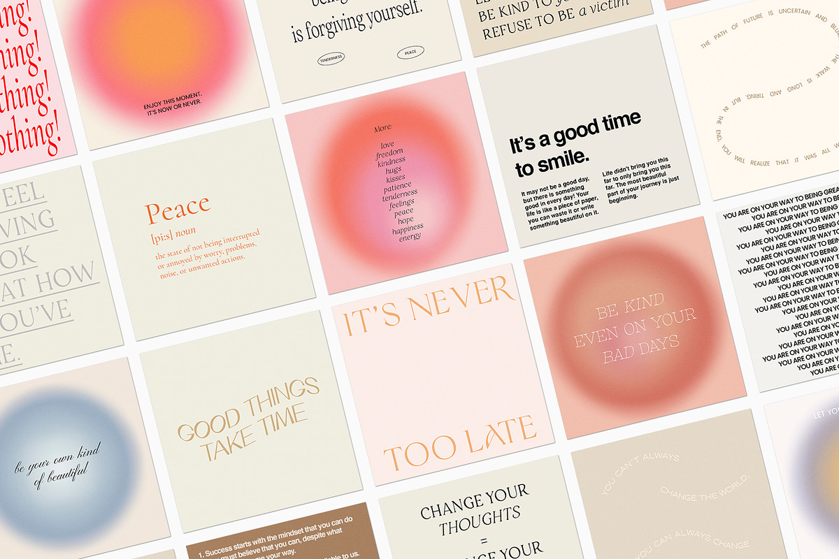 Instagram Social Media Quotes PS, a Social Media Template by Feel This (Photo 10 of 18)