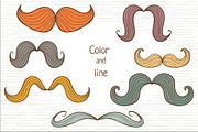 The great mustache set, an Illustration by Dreaming_Lucy (Thumbnail 3 of 5)