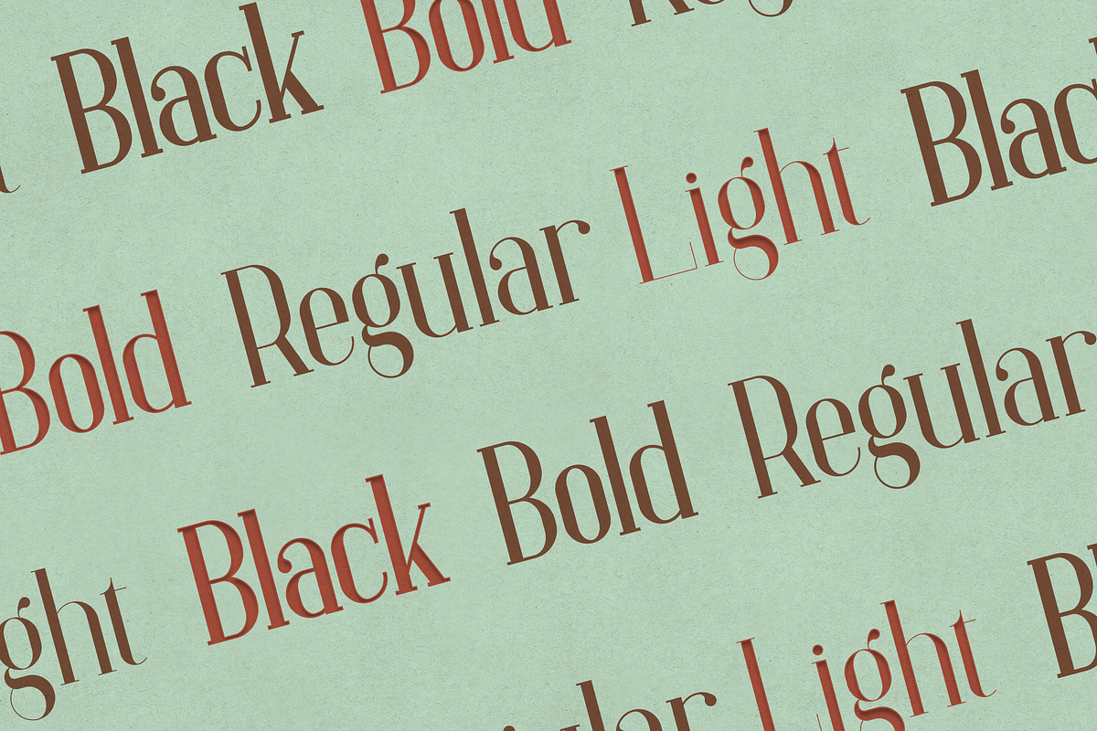 Baleine - Serif Typeface | 4 weights preview 2