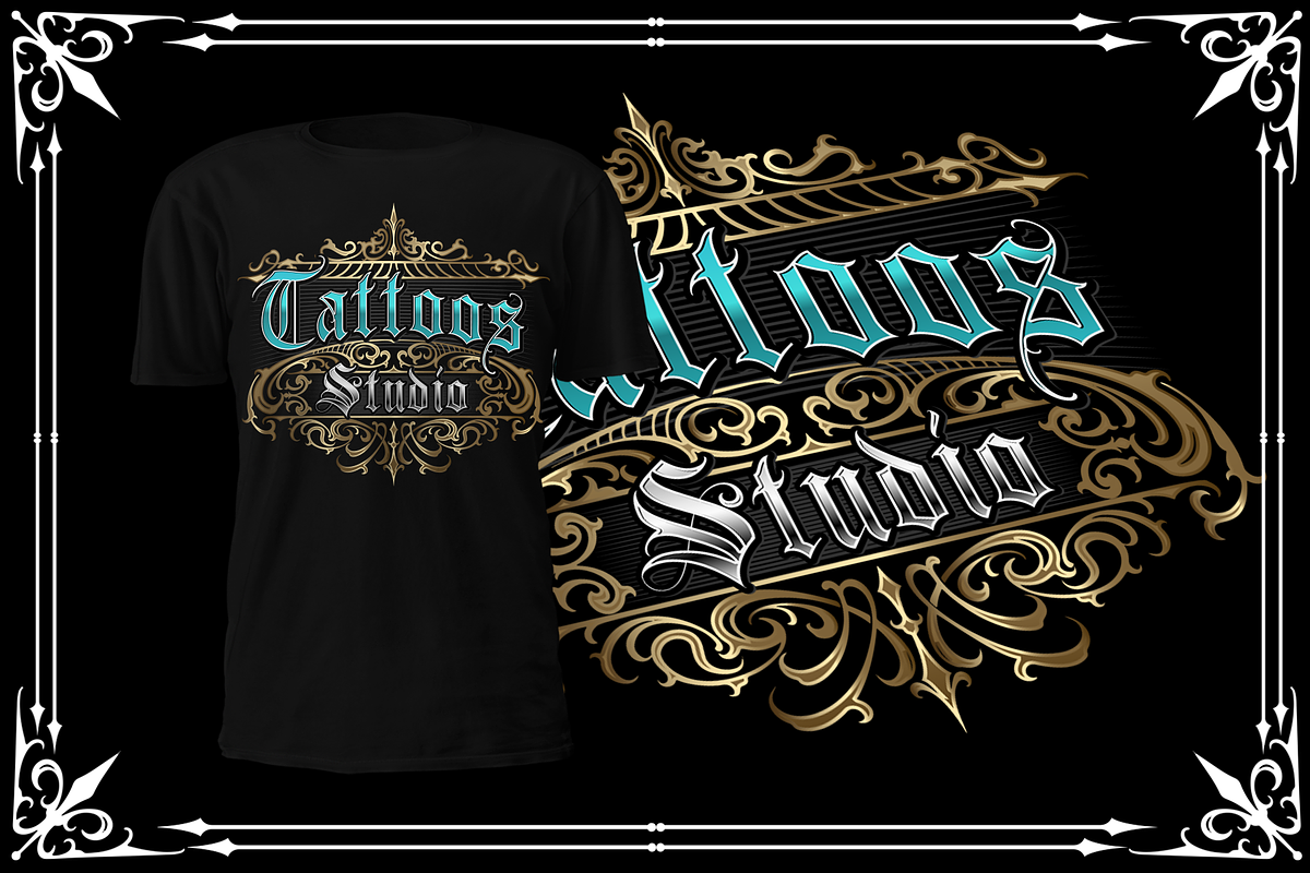 Bohemian Dreams, a Blackletter Font by dansdesign (Photo 3 of 8)