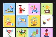 Animated Peace Icons, a Duotone Icon by Prosymbols (Thumbnail 7 of 10)