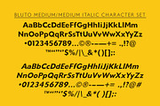 Bluto | Sans Serif Type Family, a Sans Serif Font by StudioWorks (Thumbnail 4 of 12)