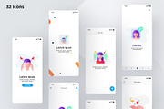 Insomnia | 32 Icons Set Hand Drawn, an Outline Icon by Marina Silence (Thumbnail 14 of 17)