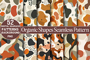 Organic Shapes Seamless Pattern, a Pattern Graphic by DreamCafeArt (Thumbnail 1 of 7)