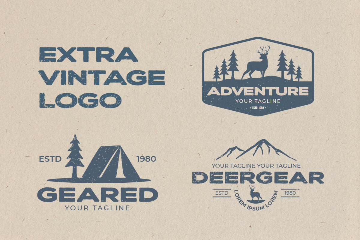 Jorude - Handdrawn Vintage, a Sans Serif Font by Fikry Alfatih (Photo 3 of 8)