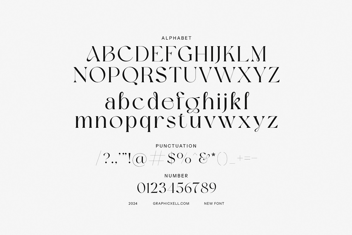 Buffon Modern Serif Font, a Serif Font by Graphicxell (Photo 7 of 8)