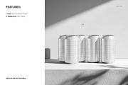 Soda Can Collection Studio Mockup, a Cups & Container Mockup by creatsy5 (Thumbnail 3 of 5)