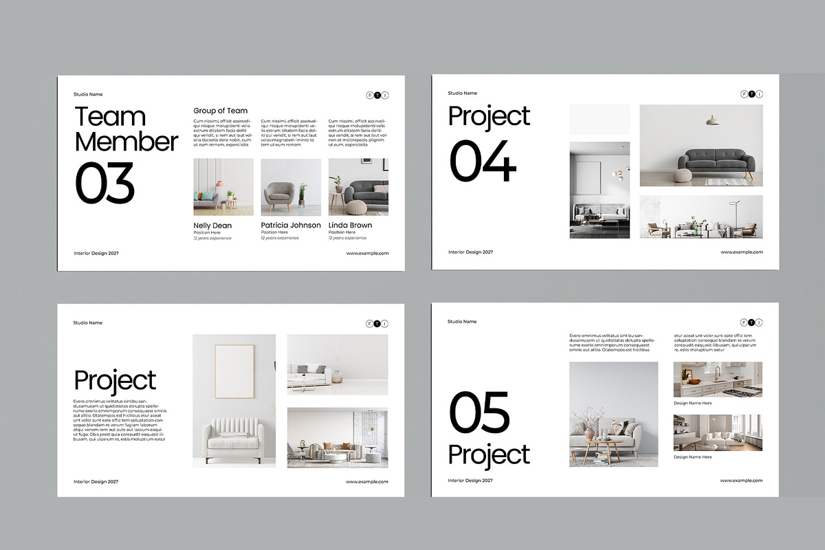 Interior Design Presentation, a Presentation Template by MightyDesign (Photo 4 of 8)