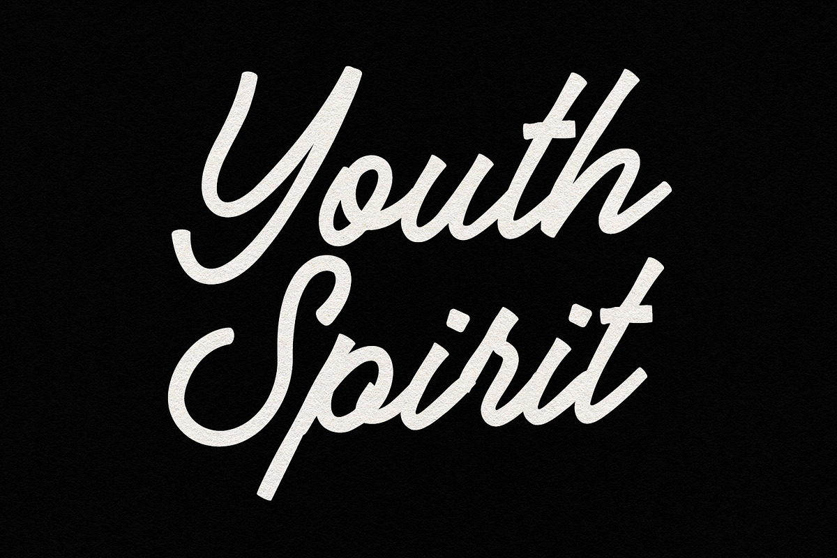 Laustera Script Font, a Script Font by Maulana Creative (Photo 4 of 7)