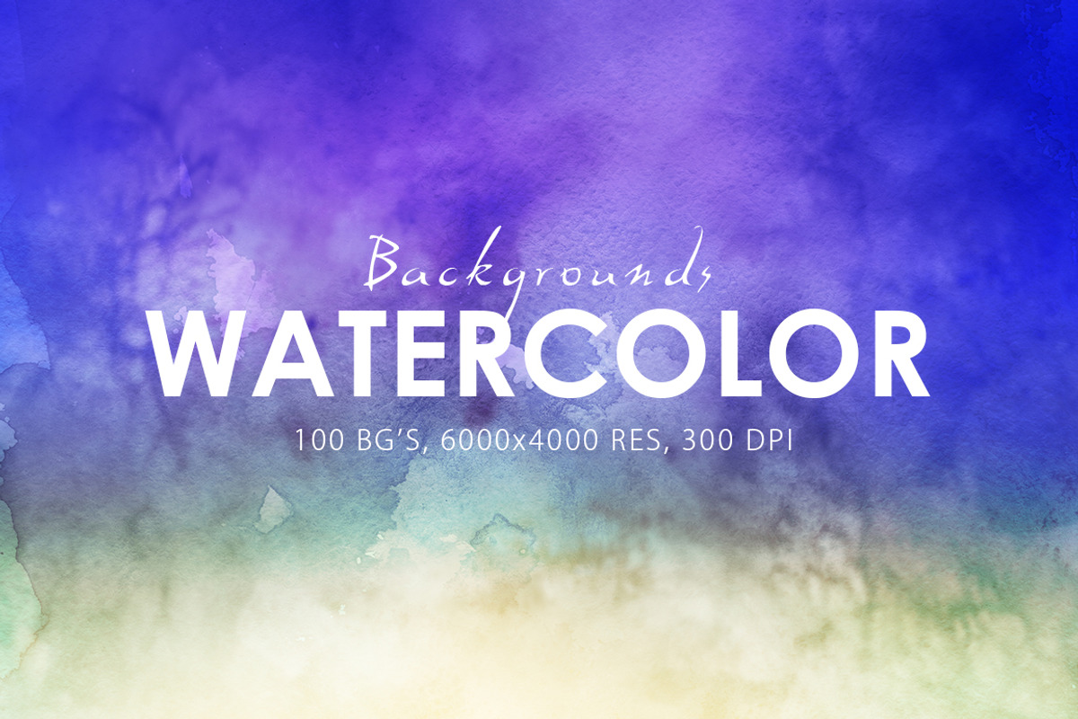 50% OFF Watercolor Backgrounds, a Texture Graphic by ArtistMef (Photo 5 of 5)