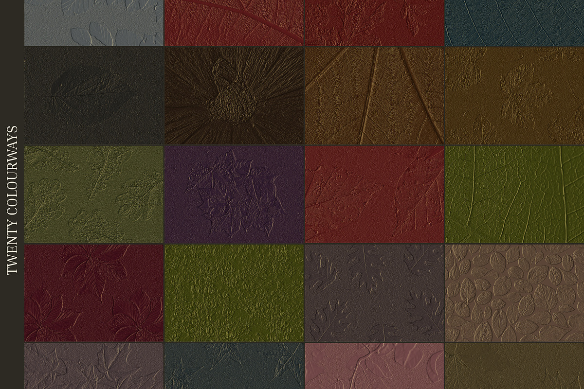 Embossed Leaf Autumn Backgrounds, a Background Graphic by Anzhelika (Photo 8 of 12)