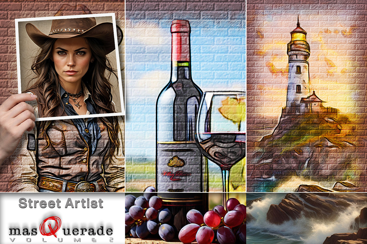 masQuerade - Photoshop FX, an Action Add-On by Pencil Pixels (Photo 19 of 26)