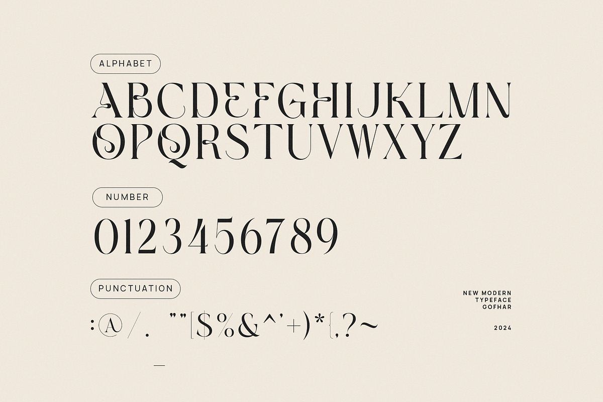 Gofhar Unique Serif Font, a Serif Font by Perfectype (Photo 6 of 6)