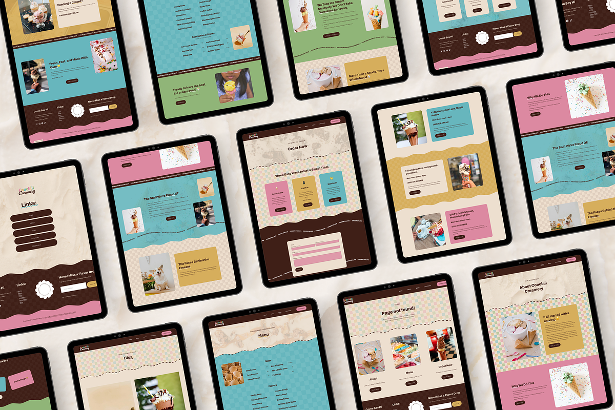 Colorful, Fun Squarespace Template, a Squarespace Template by Katie Harp Creative (Photo 10 of 10)