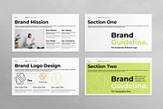 Brand Guideline Presentation Design, a Presentation Template by E-Type (Thumbnail 3 of 6)