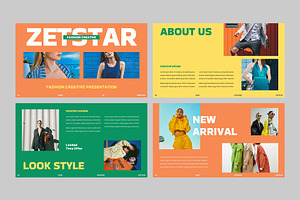 ZETSTAR - Fashion Creative Keynote