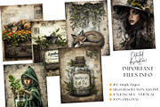 Herbalist Junk Journal Kit, a Seasonal Illustration by Nicole Branger Art (Thumbnail 13 of 14)