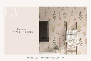 Annabella Seamless Patterns