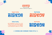 Abintqi - Playful Display Font, a Handwritten Font by twinstd (Thumbnail 2 of 9)
