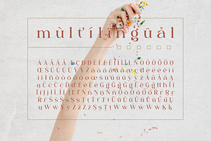 Nogifle Beauty Serif Font