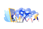 Referral marketing concept, a Work Illustration by Good Studio (Thumbnail 2 of 3)
