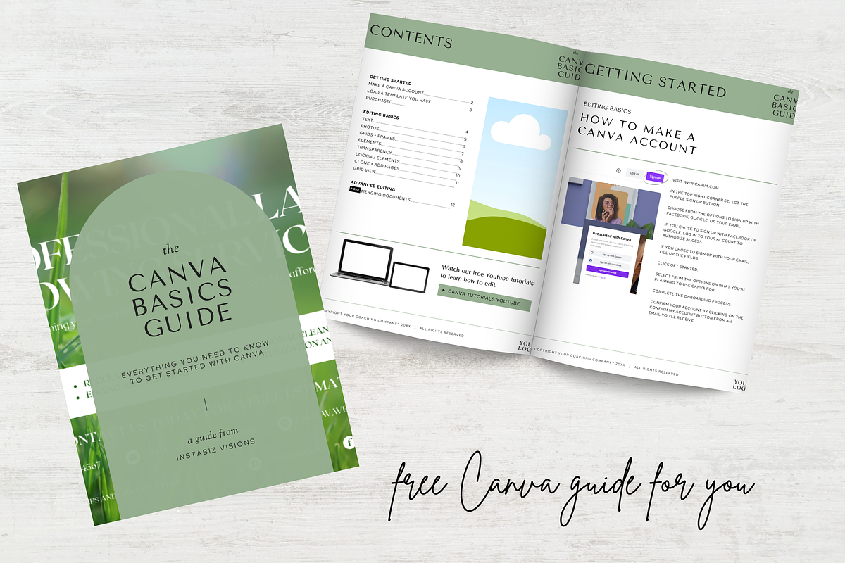 LAWN SERVICE BUSINESS CARD TEMPLATE, a Marketing Template by Daring Digies (Photo 4 of 4)