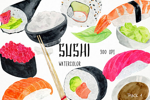 Suchi Clipart Pack 1