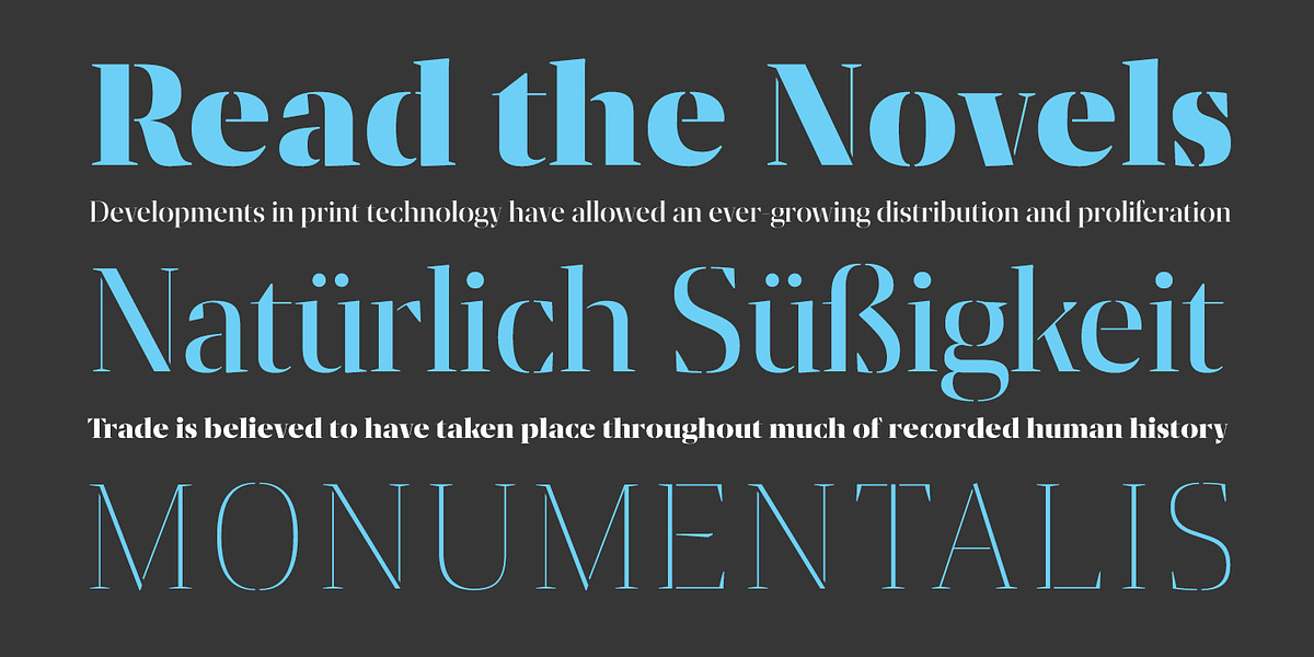 Gazeta Stencil Display, a Serif Font by Vanarchiv (Photo 3 of 7)