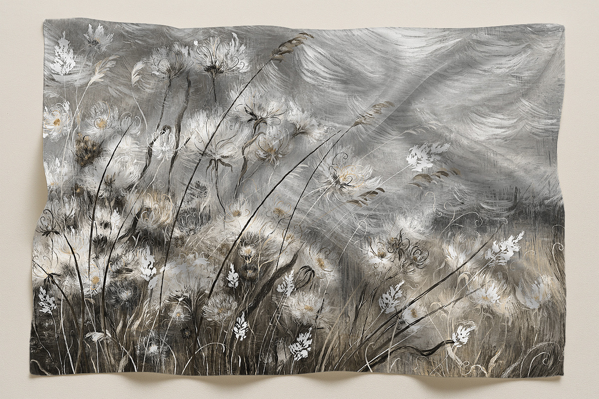 Wallpaper Wild Grasses, a Wallpaper Graphic by apollinariia_shop (Photo 8 of 9)