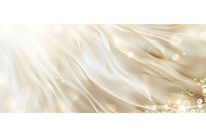 Elegant flowing fabric with soft, an Abstract Photo by piter.goskov