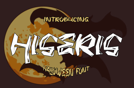 HISERIS - Halloween Horror Font, a Font by NTC Graphic